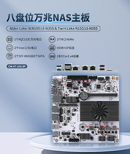 CW-AT-10G-8P八盘位万兆nas主板